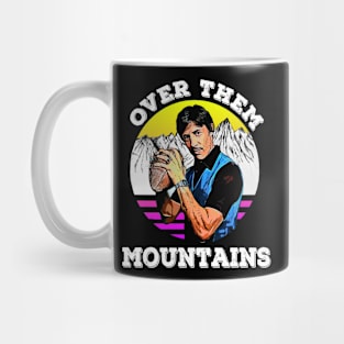 Throwback Triumph: Uncle Rico T-Shirt - Over Them Mountains Edition Mug